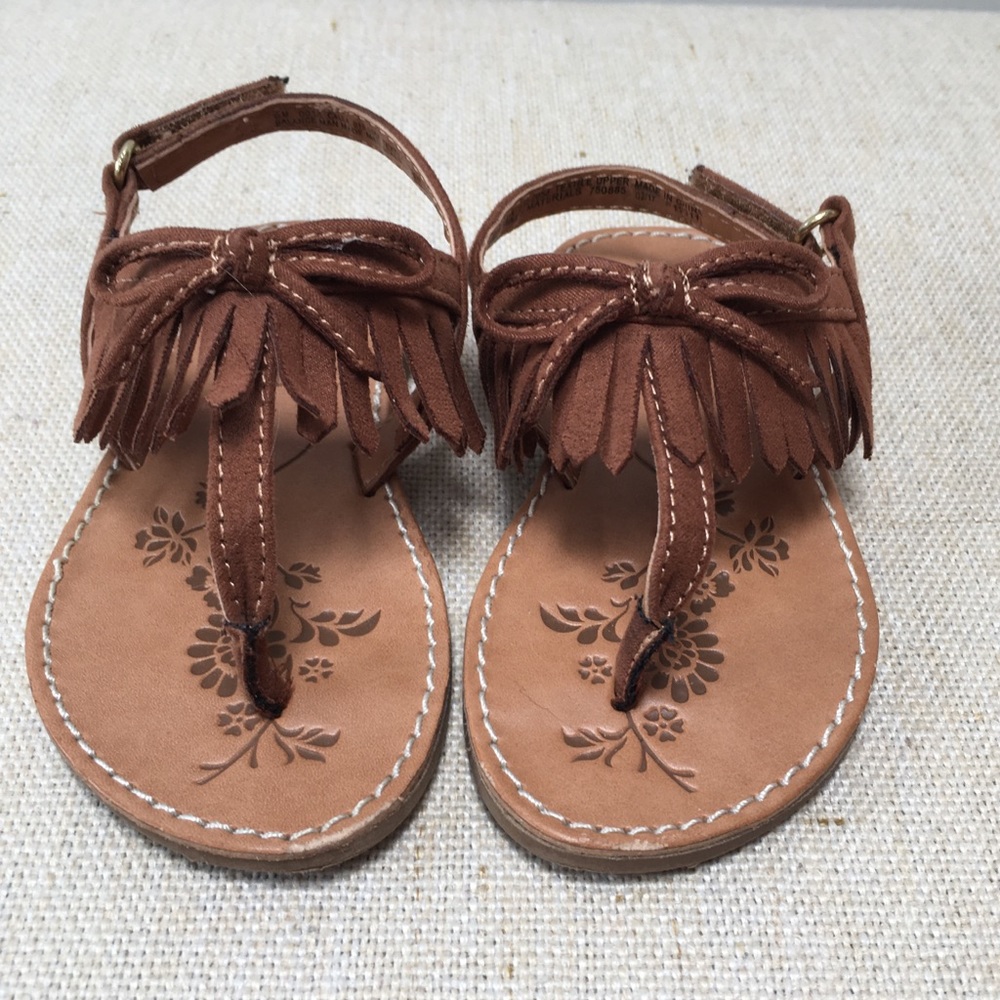 Baby girl brown sandals